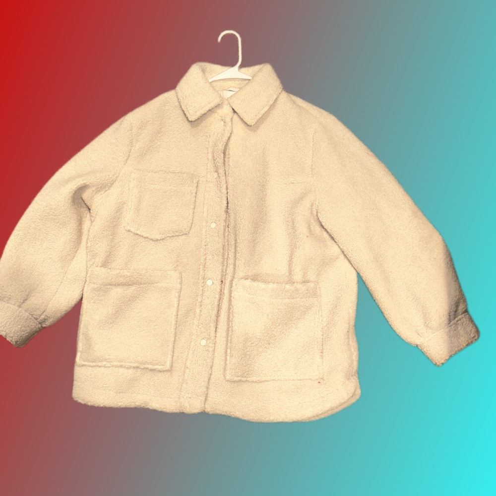 Large H&M Teddy Bear Coat